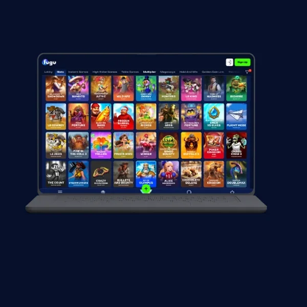 Fugu Casino Lobby am Desktop
